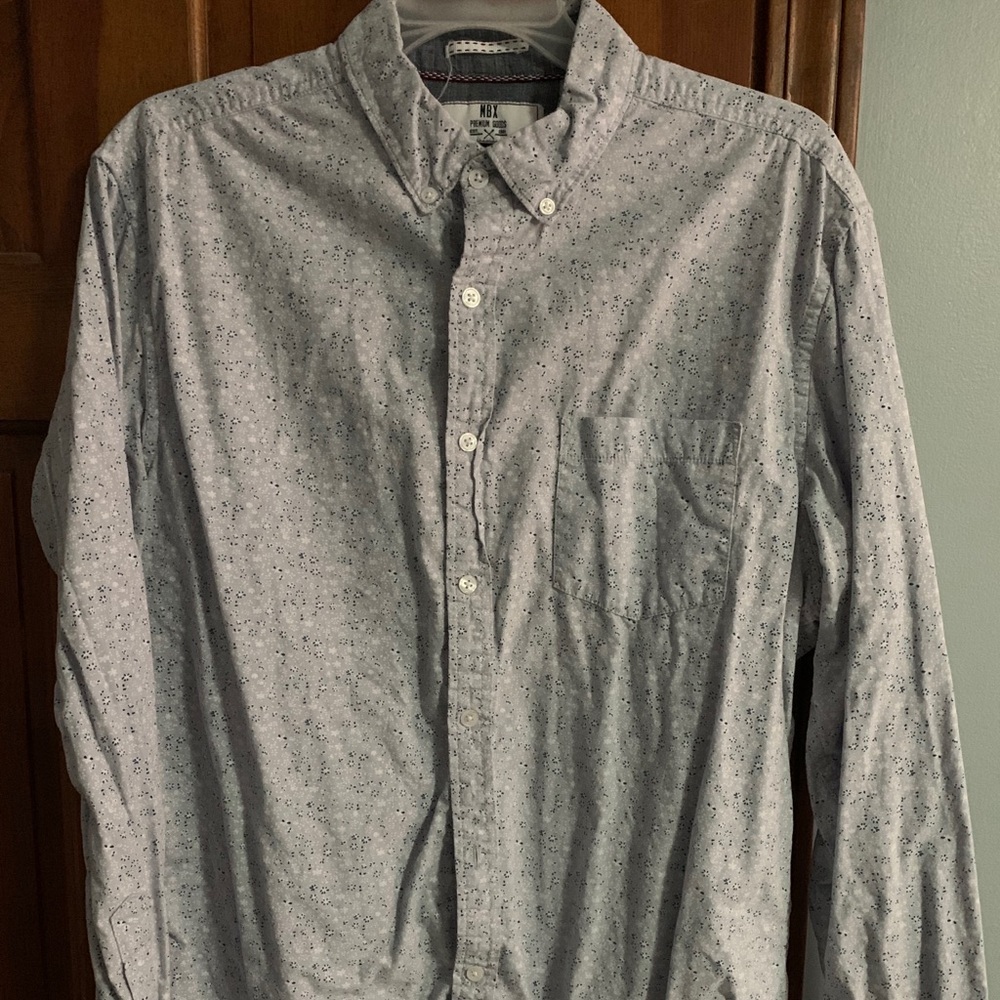 MBX Long Sleeve Button Shirt (Large)